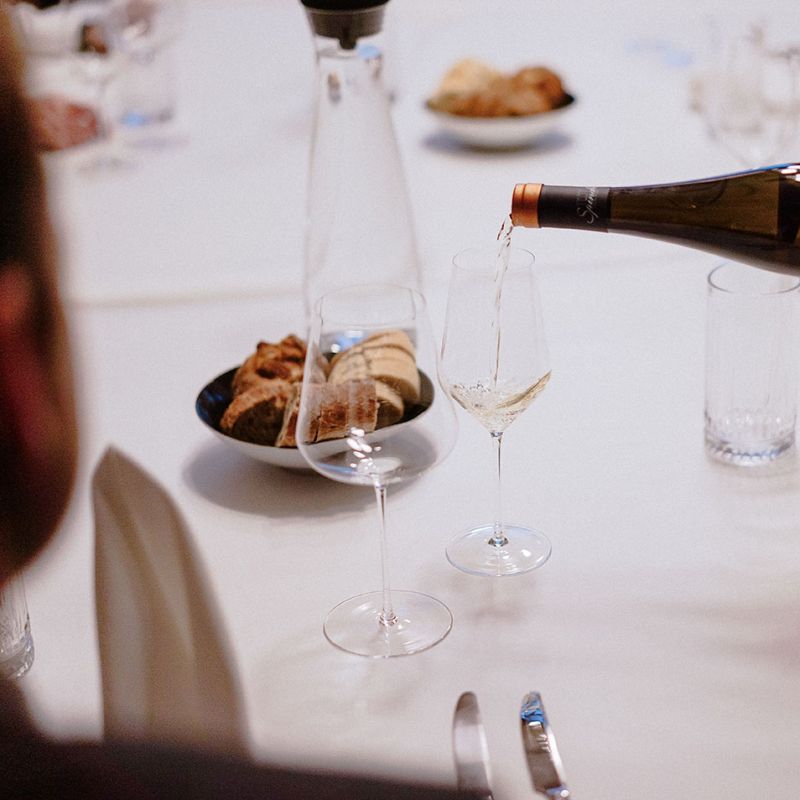 Weintasting und Dinner in stilvollem Ambiente